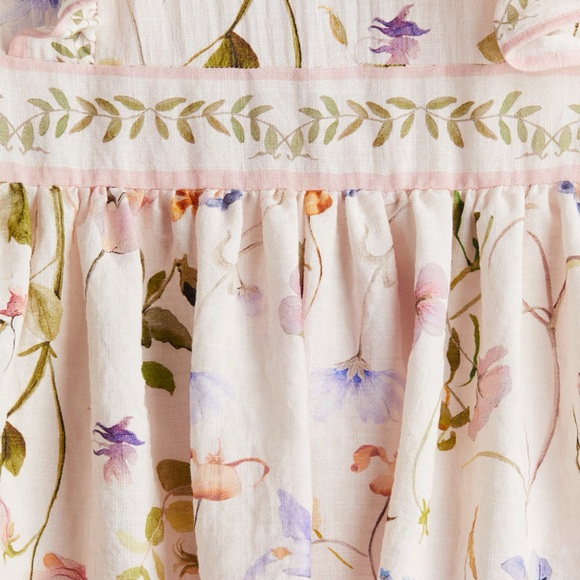 H&M RUFFLED-TRIMMED DRESS - Picture 2 of 5